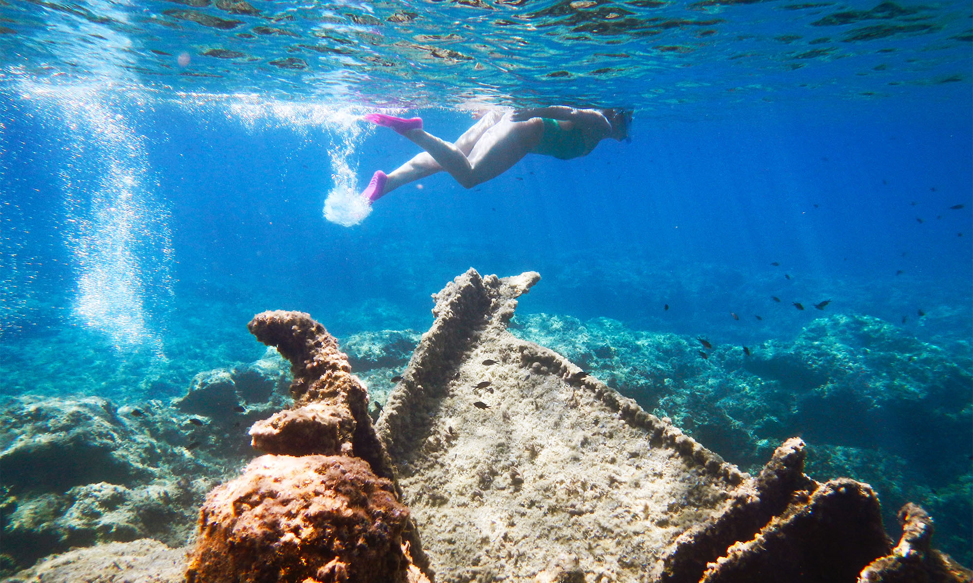 Snorkeling nel Sinis